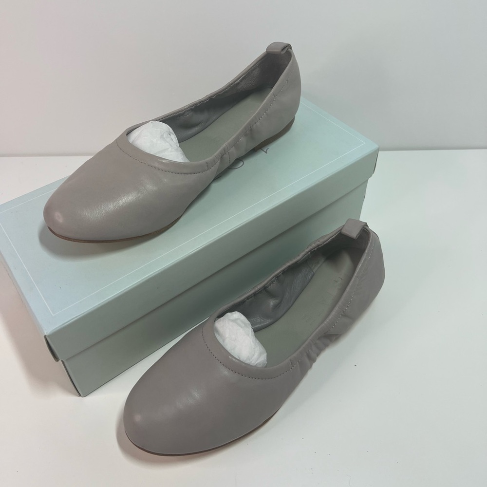 1. State Salen Ballet Flat, Sz 7, grey